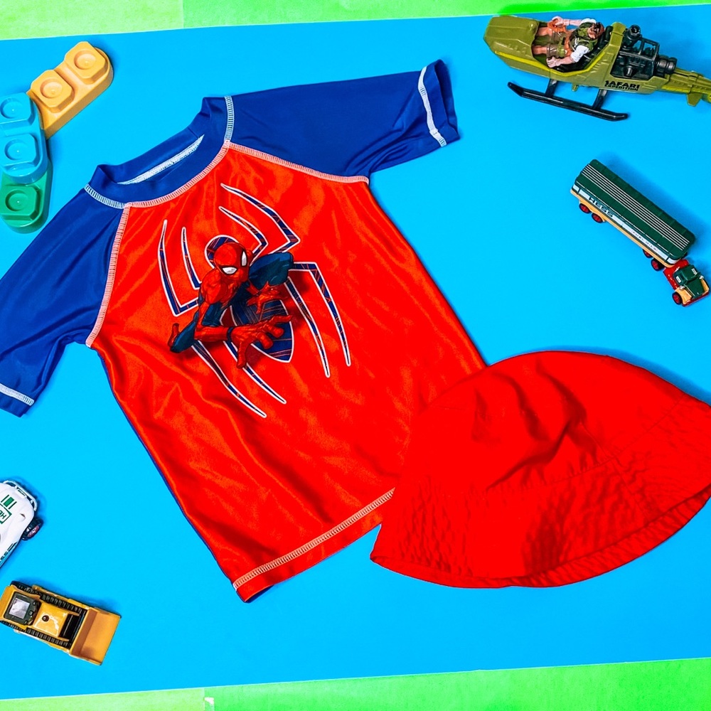 Spider-Man 🕷 Swim Top and Hat